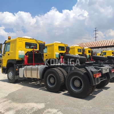 Base de tracción 50 /90 Sinotruk opcional 420HP 371 6X4 HOWO cabeza Tractor camiones pesados