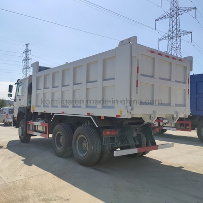 Certificado del CCG 6X4 16 18 metros cúbicos 25 toneladas de camiones usados Sinotruk en Etiopía