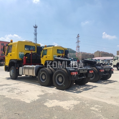 Tractor agrícola de transmisión manual tipo 6X4 con remolque de Prime Mover