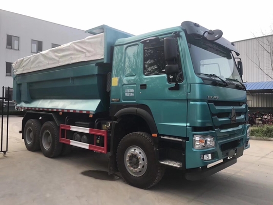 Sinotruk 380HP HOWO Dump Truck en Filipinas con cabina Hw76 y certificación de neumáticos DOT