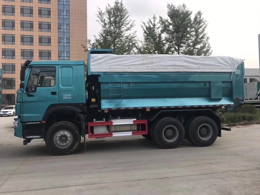Sinotruk 380HP HOWO Dump Truck en Filipinas con cabina Hw76 y certificación de neumáticos DOT