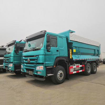 Sinotruk 380HP HOWO Dump Truck en Filipinas con cabina Hw76 y certificación de neumáticos DOT