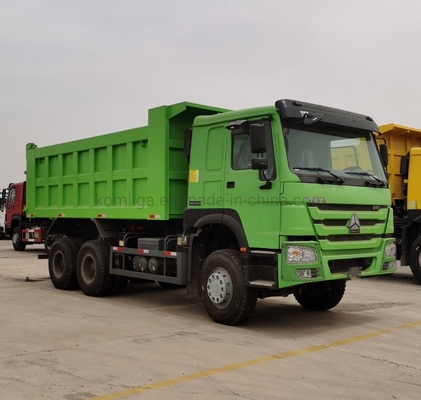 Zf8118 Sistema de dirección 6X4 Sinotruk usado 10 ruedas camión de descarga 20cbm Dimensión de cubo
