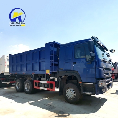 Diseño de neumáticos radiales Sinotruck HOWO 371 HP camión de carga pesada con transmisión Hw19710