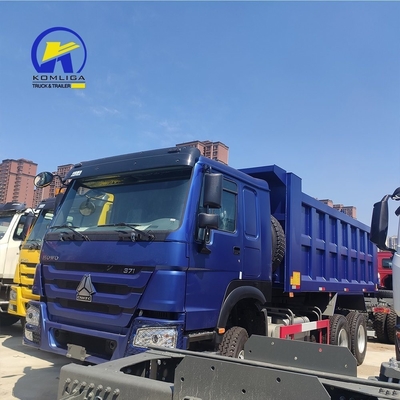 Diseño de neumáticos radiales Sinotruck HOWO 371 HP camión de carga pesada con transmisión Hw19710