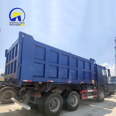 Diseño de neumáticos radiales Sinotruck HOWO 371 HP camión de carga pesada con transmisión Hw19710