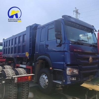 Diseño de neumáticos radiales Sinotruck HOWO 371 HP camión de carga pesada con transmisión Hw19710
