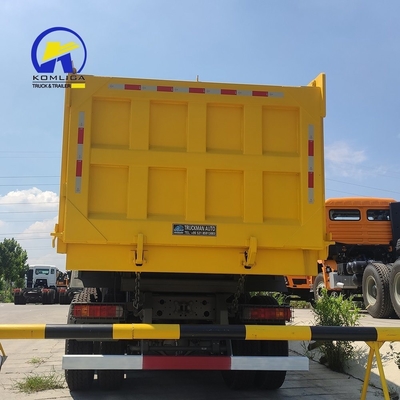 Sinotruck 6X4 camiones de carga pesada con tirador camiones de descarga Usados camión de descarga HOWO camión 375HP 371HP