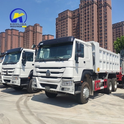 Camión Sino camión usado camión de basura HOWO 6X4 camión de camión 375HP camión de remate potencia de caballo 375HP