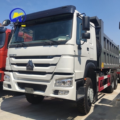 Camión Sino camión usado camión de basura HOWO 6X4 camión de camión 375HP camión de remate potencia de caballo 375HP