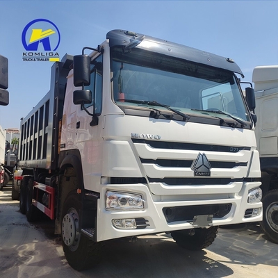 Camión Sino camión usado camión de basura HOWO 6X4 camión de camión 375HP camión de remate potencia de caballo 375HP