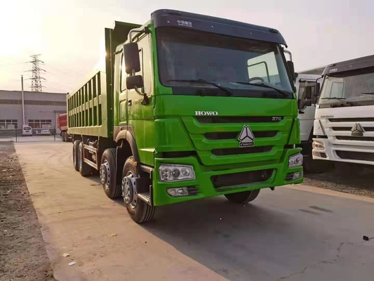 Sinotruk HOWO de segunda mano camión camiones usados con dirección correcta 20cbm Dimensión del cubo