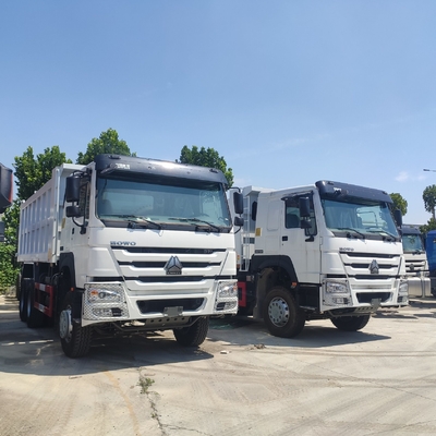 Estilo de elevación delantera Diesel 10 ruedas Sinotruk HOWO camión de remate 371HP 6X4 para el vertido
