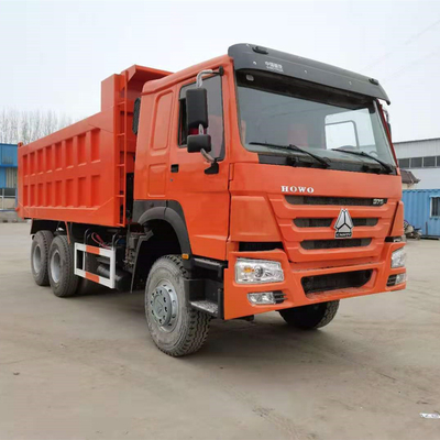Tipo de elevación delantera tipo de descarga camión de tirón Sinotruk usado en 6X4 30 toneladas 371HP 375HP