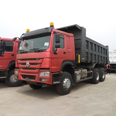 Sinotruk HOWO usado 10 ruedas 371HP 22 metros cúbicos Capacidad de carga del camión de remate 21-30t