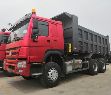 Sinotruk HOWO usado 10 ruedas 371HP 22 metros cúbicos Capacidad de carga del camión de remate 21-30t