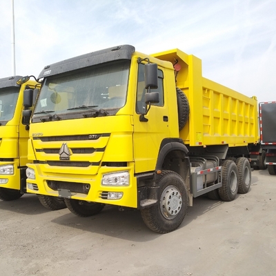 Sinotruk HOWO 371HP camión de 20 toneladas con 20cbm dimensiones de cubo 5600X2300X1500 azul