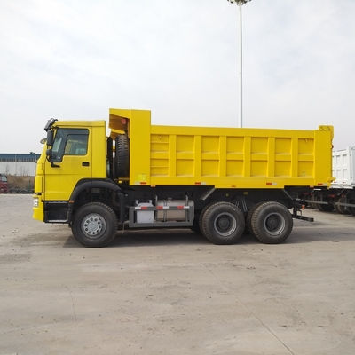 Sinotruk HOWO 371HP camión de 20 toneladas con 20cbm dimensiones de cubo 5600X2300X1500 azul