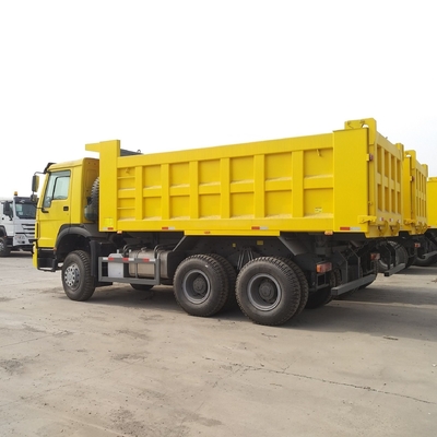 Sinotruk HOWO 371HP camión de 20 toneladas con 20cbm dimensiones de cubo 5600X2300X1500 azul