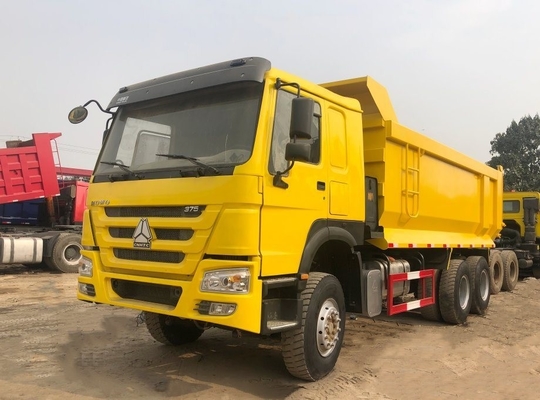 Una cama con aire acondicionado Sinotruck HOWO 371 420HP de trabajo pesado de 10 ruedas camión de vuelta 40t