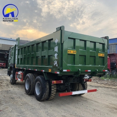 LHD/Rhd HOWO Sinotruk 15 metros cúbicos camión de descarga válvula hidráulica con &gt; 8L de capacidad del motor