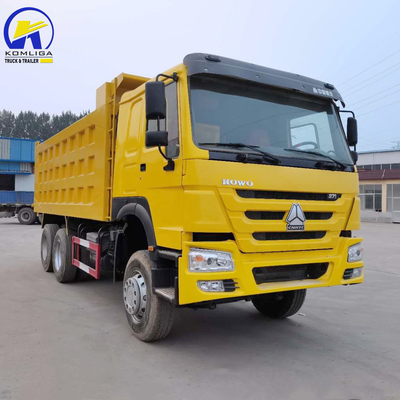 LHD/Rhd HOWO Sinotruk 15 metros cúbicos camión de descarga válvula hidráulica con &gt; 8L de capacidad del motor