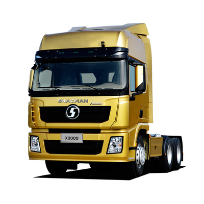 Camión Shacman 6X4 10 ruedas Camión tractor 371HP 375 Diseño de neumáticos radiales Cabeza del remolque