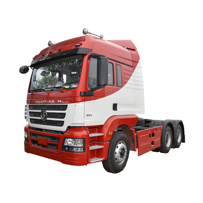 Camión Shacman 6X4 10 ruedas Camión tractor 371HP 375 Diseño de neumáticos radiales Cabeza del remolque