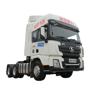 Camión Shacman 6X4 10 ruedas Camión tractor 371HP 375 Diseño de neumáticos radiales Cabeza del remolque