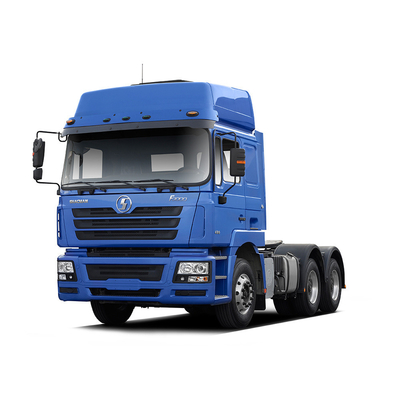 Camión Shacman 6X4 10 ruedas Camión tractor 371HP 375 Diseño de neumáticos radiales Cabeza del remolque