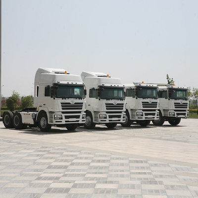 Camión Shacman 6X4 10 ruedas Camión tractor 371HP 375 Diseño de neumáticos radiales Cabeza del remolque
