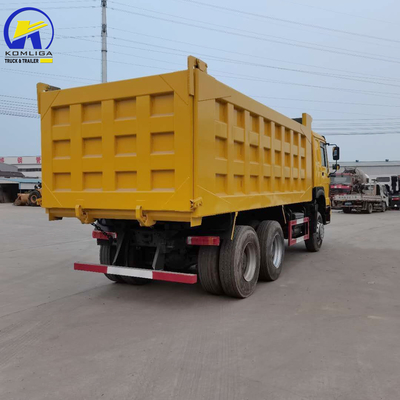 Sinotruck 6X4 371HP HOWO camión de descarga con diseño de neumáticos radiales y motor de alta capacidad