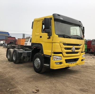 Cisterna de petróleo de aluminio de 400L Sinotruk HOWO Camión tractor con cabeza de remolque para el mercado de Etiopía