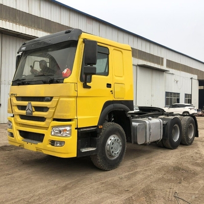 Cisterna de petróleo de aluminio de 400L Sinotruk HOWO Camión tractor con cabeza de remolque para el mercado de Etiopía