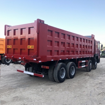 9 toneladas Capacidad de carga HOWO Sinotruk 12 ruedas camión de descarga 30 toneladas elevación por eje delantero