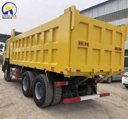 Sinotruk HOWO 18 toneladas 18 ruedas Usado 19m3 camión de descarga para trabajos de construcción pesados