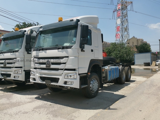 Sinotruk HOWO Hohan A7 6X4 Camión tractor de cabeza de remolque Usado 400HP 420HP Camión de primera mano