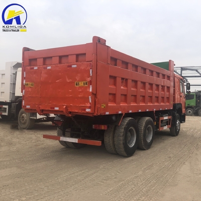 Zf8118 Sistema de dirección 20cbm 2010-2014 de segunda mano usado HOWO Sinotruk camión de descarga