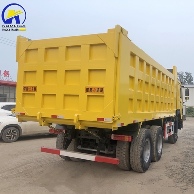 2016 Usado Sino Dump Truck LHD Rhd Eje trasero Hc16 Motor Wd615.47.D12.42 375 CV 371 CV