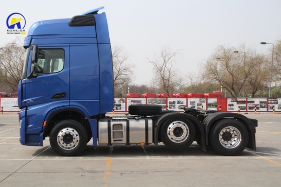 Shacman 6X4 20tons 380HP 420HP Ten Wheels Tractor Trailer Head Truck con consumo
