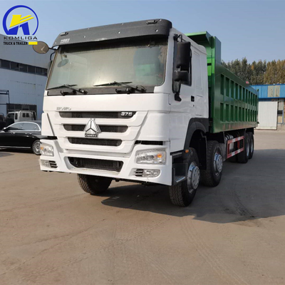 Sinotruk de 420 CV 12 ruedas 8X4 HOWO camión de remate usado 50 toneladas 40 toneladas 8500*2500*3400mm