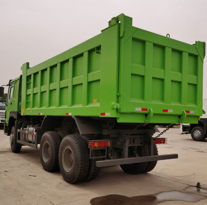 Steyr 6X4 camión de descarga Sinotruk HOWO acero con GCC y certificación de neumáticos