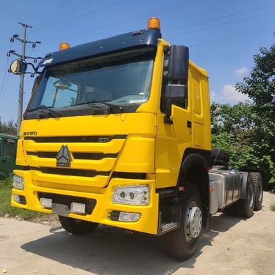 Hw76 Cab HOWO Usado cabeza de tractor 3 ejes 6X4 para dentro de su presupuesto 6800 * 2500 * 3200mm