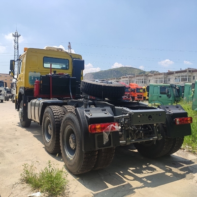 Hw76 Cab HOWO Usado cabeza de tractor 3 ejes 6X4 para dentro de su presupuesto 6800 * 2500 * 3200mm