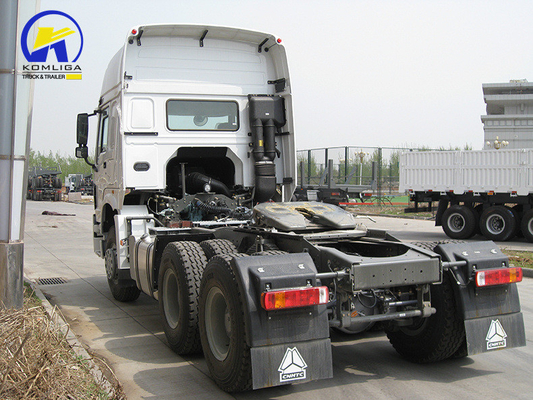 Diseño de neumáticos radiales 16 toneladas Eje trasero Sinotruck HOWO 6X4 20-30ton Tactor Head Truck