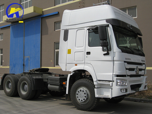 Diseño de neumáticos radiales 16 toneladas Eje trasero Sinotruck HOWO 6X4 20-30ton Tactor Head Truck