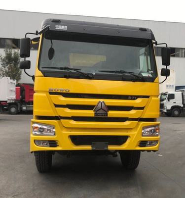 CNHTC 6X4 Camión de remate con capacidad de carga del eje delantero de 9 toneladas y dimensión del cubo de 20cbm