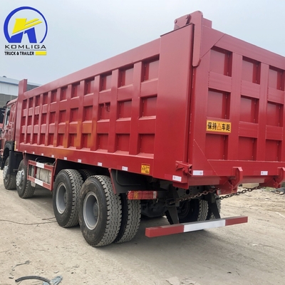 Sinotruk 8X4 Camión con tirador 40t Dirección a mano izquierda para proyectos de construcción a gran escala
