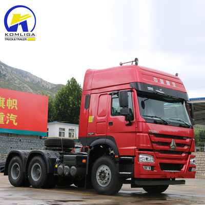 10 ruedas Tactor Truck especificación para el servicio postventa Sinotruk HOWO Tactor 6X4