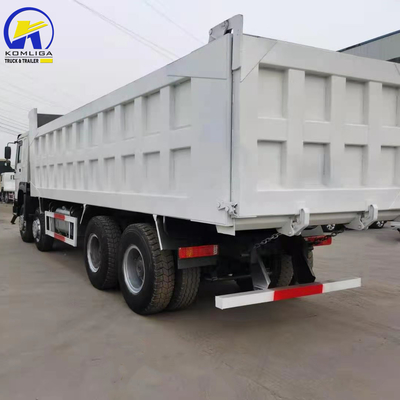 Sinotruk 12 ruedas usadas HOWO 70 toneladas 100 toneladas camión de descarga 8X4 con diseño de neumáticos radiales